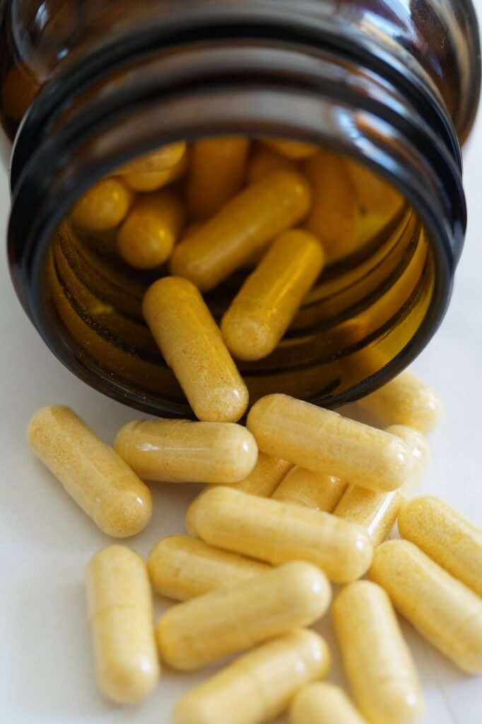 nutritional supplements, pills, capsules