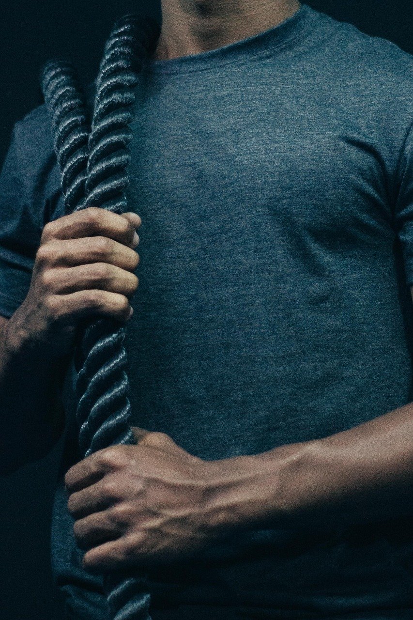 rope, body, portrait, hands, man, male, grip, closeup
